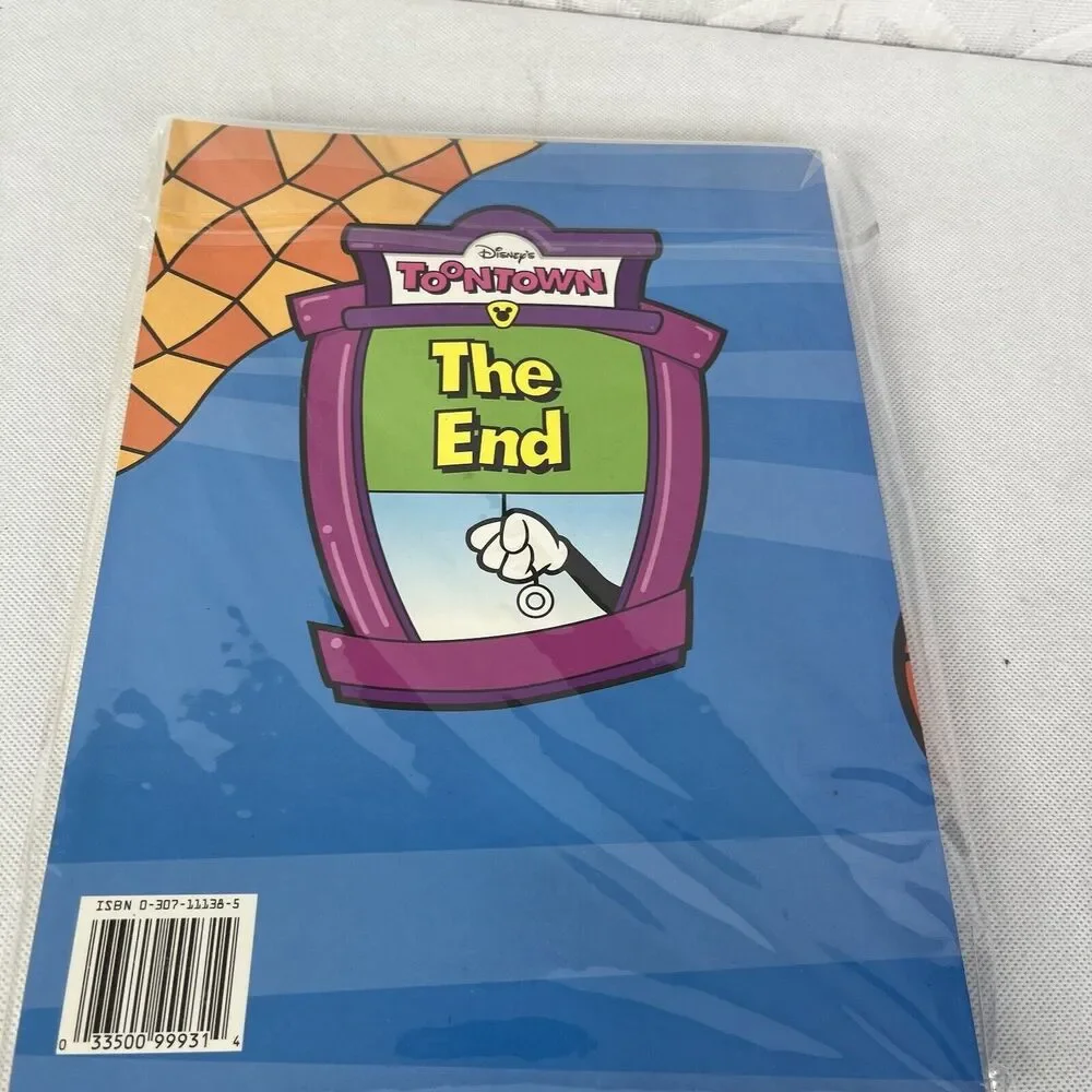 3 Merrigold Press‎ Disney ToonTown Color Book Raiders Minnies Mega & Slam Dunk